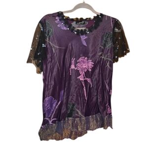 Lee Andersen Dancing Jester Flower Tee